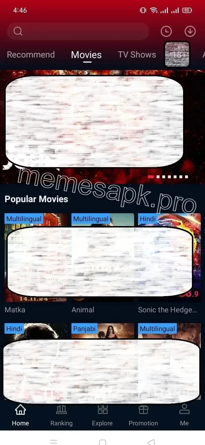 Screenshot of Memes APK Adventure Films